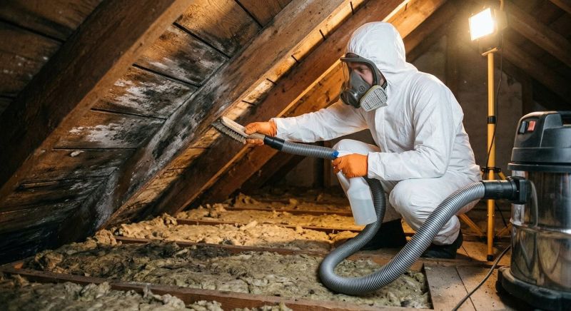 Attic Mold Remediation in Jupiter, FL