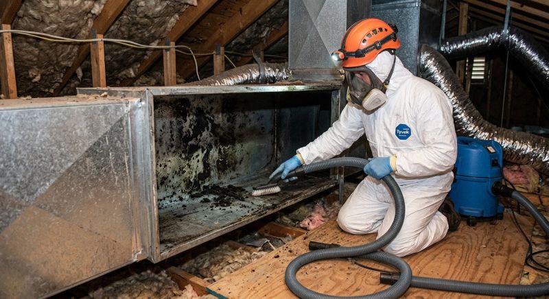Attic Mold Remediation in Frisco, TX