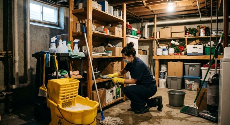 Basement Cleaning Service in Frisco, TX