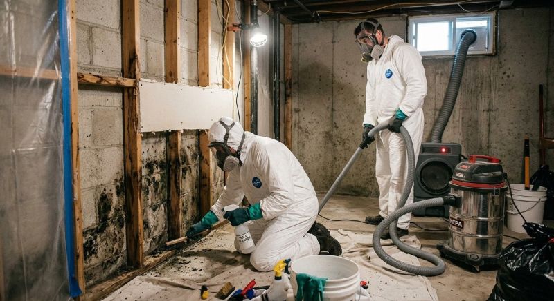 Basement Mold Remediation in Fort Worth, TX