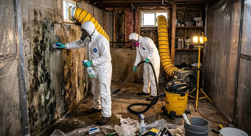 Basement Mold Remediation in West Palm Beach, FL