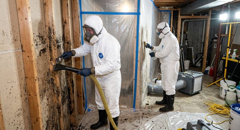 Basement Mold Remediation in Dallas, TX