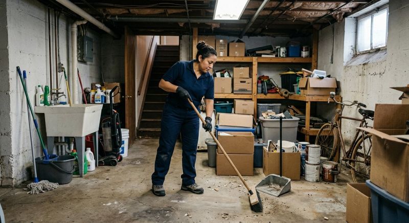 Basement Vacuuming in Bellevue, WA