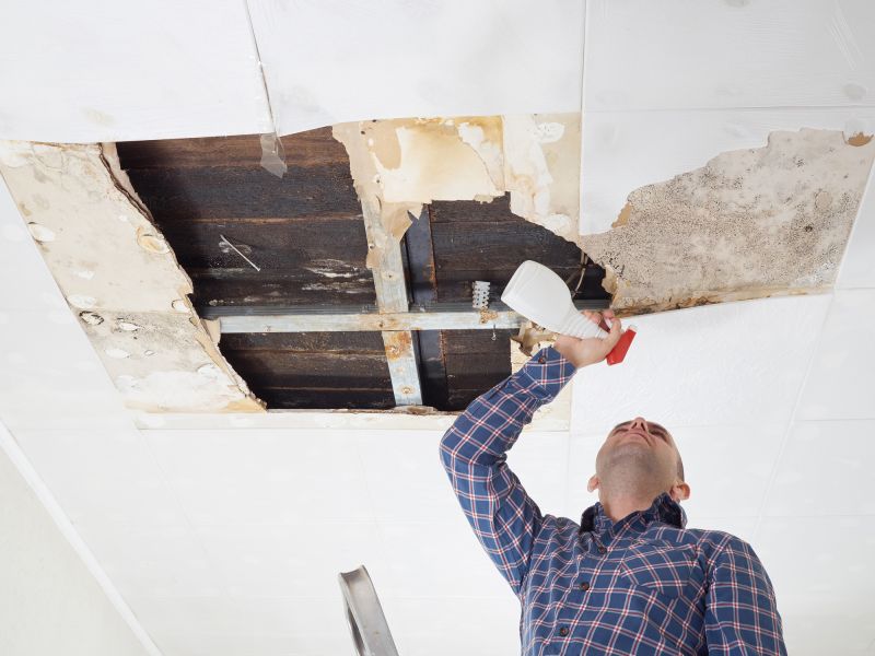 Removing Dust, Smoke, And Stains From Walls And Ceilings